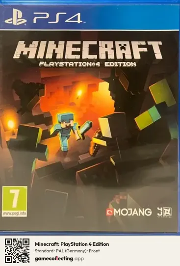 Minecraft: PlayStation 4 Edition PlayStation 4, Germany box front