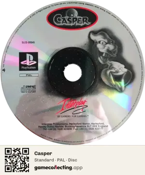 Casper PlayStation, PAL disc