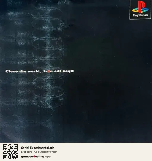 Serial Experiments Lain PlayStation, Asia box front