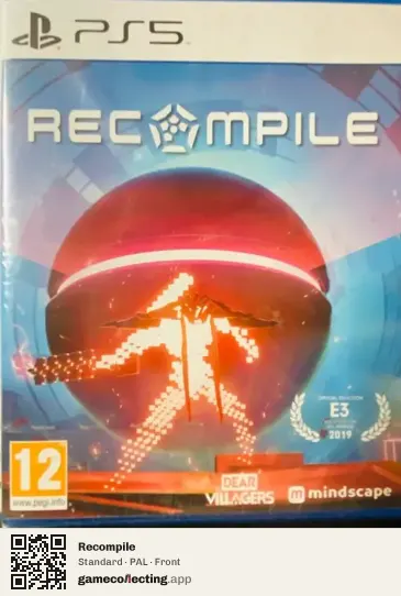Recompile PlayStation 5, PAL box front