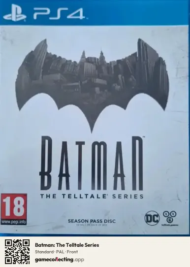 Batman: The Telltale Series PlayStation 4, PAL box front