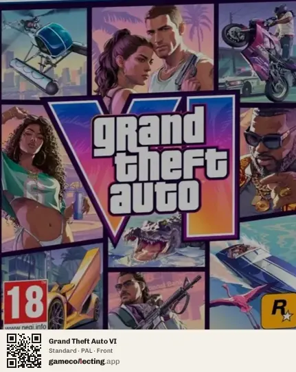 Grand Theft Auto VI PlayStation 5, PAL box front