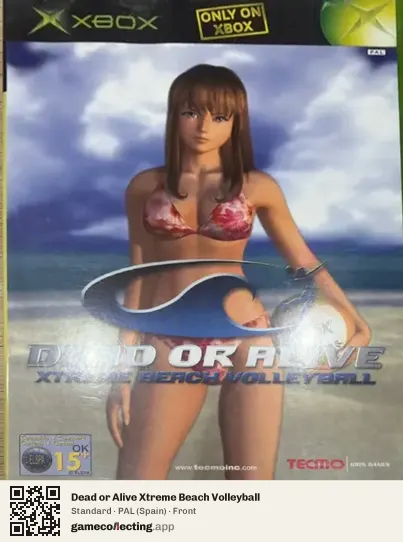 Dead or Alive Xtreme Beach Volleyball Xbox, Spain box front