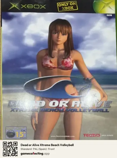 Dead or Alive Xtreme Beach Volleyball Xbox, Spain box front