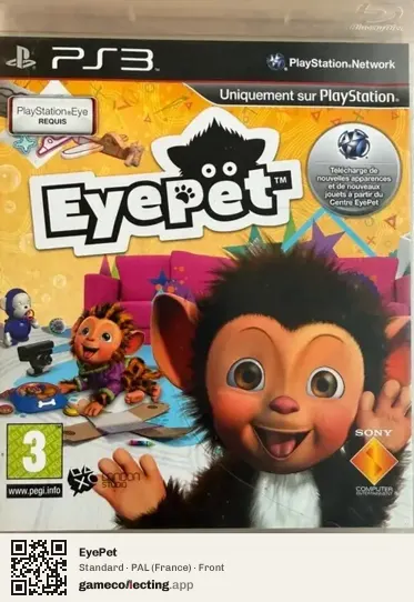EyePet PlayStation 3, France box front