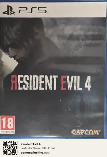 Resident Evil 4 PlayStation 5, PAL box front