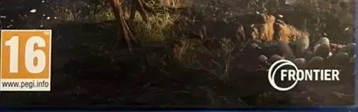 Jurassic World Evolution 3, the PEGI square on its front