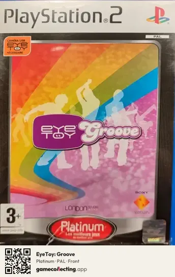 EyeToy: Groove PlayStation 2, PAL box front