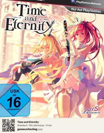 Time and Eternity PlayStation 3, Germany box front