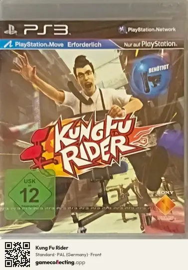 Kung Fu Rider PlayStation 3, Germany box front