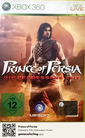 Prince of Persia Xbox 360, Germany box front