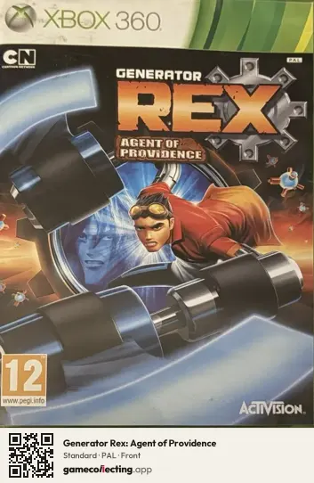 Generator Rex: Agent of Providence Xbox 360, PAL box front