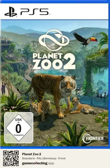 Planet Zoo 2 PlayStation 5, Germany box front