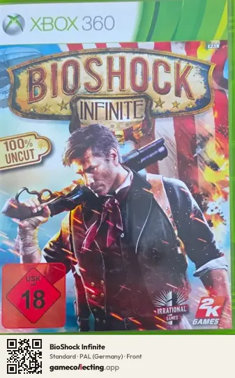 BioShock Infinite Xbox 360, Germany box front