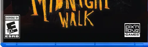 The Midnight Walk, the ESRB box on its front
