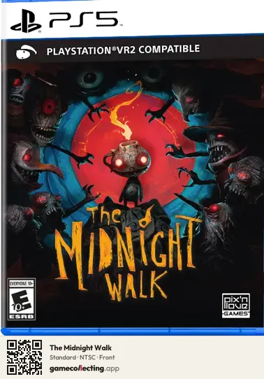 The Midnight Walk PlayStation 5, NTSC box front