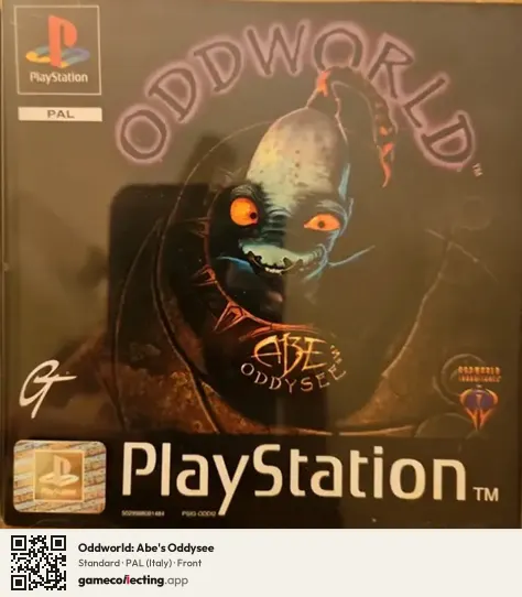Oddworld: Abe's Oddysee PlayStation, Italy box front