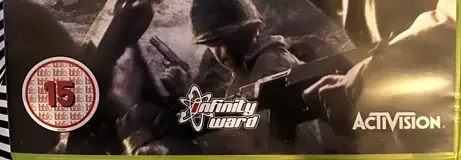 Call of Duty 2, the BBFC circle on its front