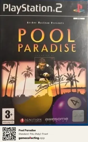 Pool Paradise PlayStation 2, Italy box front