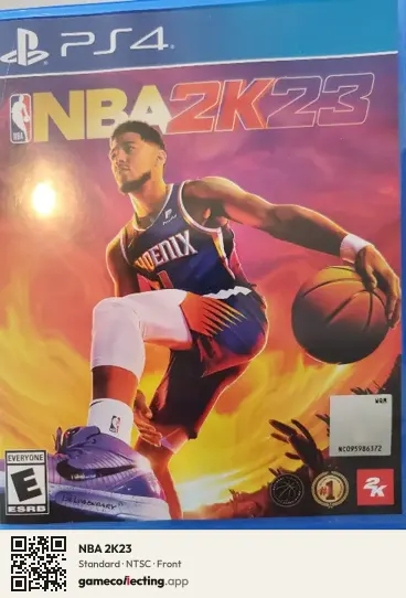 NBA 2K23 PlayStation 4, NTSC box front