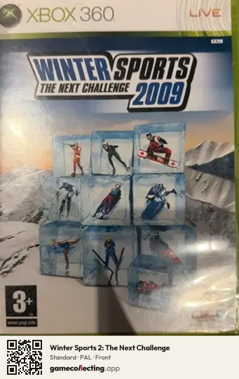 Winter Sports 2: The Next Challenge Xbox 360, PAL box front