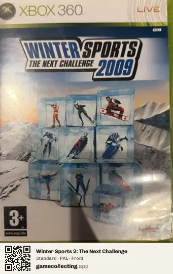 Winter Sports 2: The Next Challenge Xbox 360, PAL box front