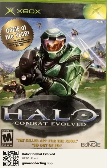 Halo: Combat Evolved Xbox, NTSC box front