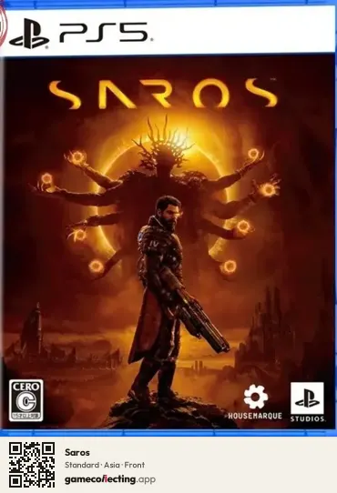 Saros PlayStation 5, Asia box front