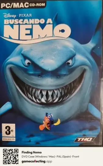 Finding Nemo Computer, Spain box front