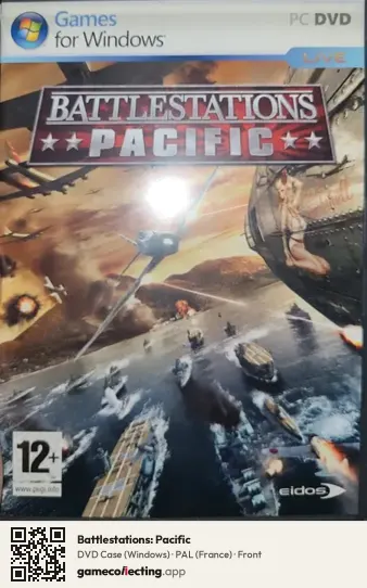 Battlestations: Pacific Computer, France box front