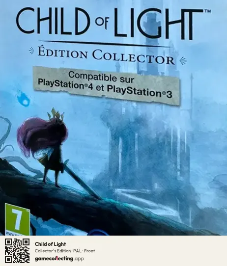 Child of Light PlayStation 4, PAL box front