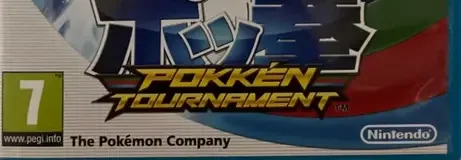 Pokkén Tournament, the PEGI square on its front