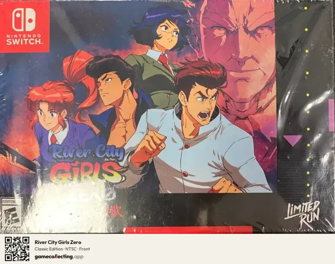 River City Girls Zero Nintendo Switch, NTSC box front