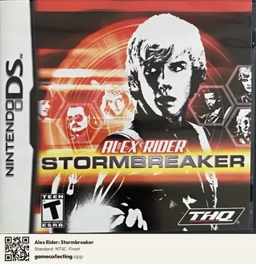 Alex Rider: Stormbreaker Nintendo DS, NTSC box front
