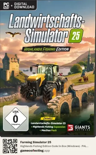 Farming Simulator 25 Computer, Germany box front