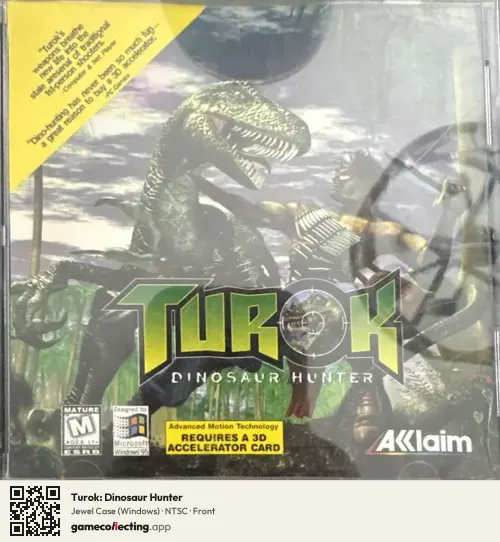 Turok: Dinosaur Hunter Computer, NTSC box front