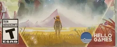 No Man's Sky, the ESRB box on its front