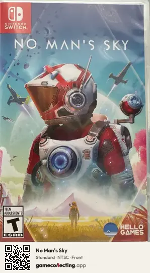 No Man's Sky Nintendo Switch, NTSC box front
