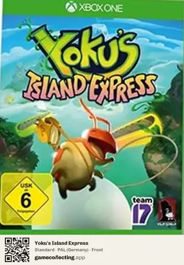 Yoku's Island Express Xbox One, Germany box front