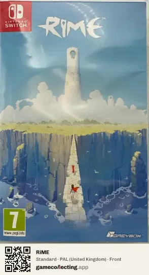 RiME Nintendo Switch, United Kingdom box front