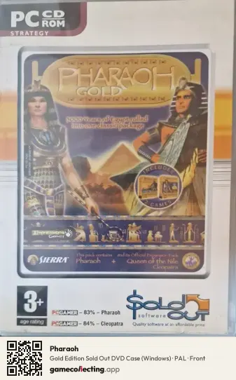 Pharaoh Computer, PAL box front