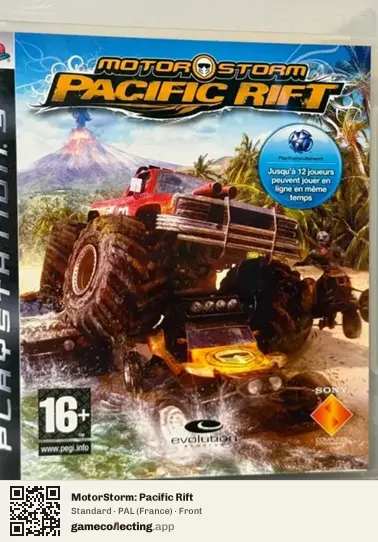 MotorStorm: Pacific Rift PlayStation 3, France box front