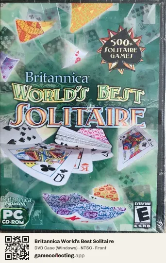 Britannica World's Best Solitaire Computer, NTSC box front
