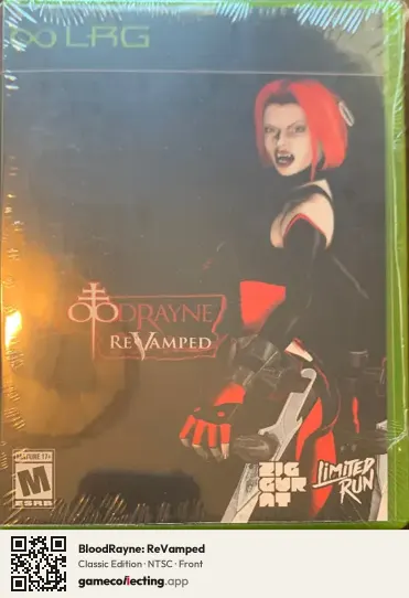 BloodRayne: ReVamped Nintendo Switch, NTSC box front