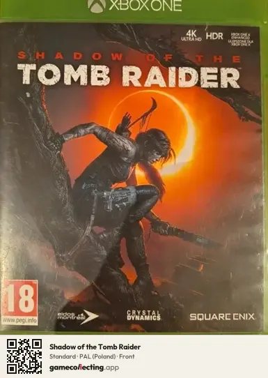 Shadow of the Tomb Raider Xbox One, Poland box front