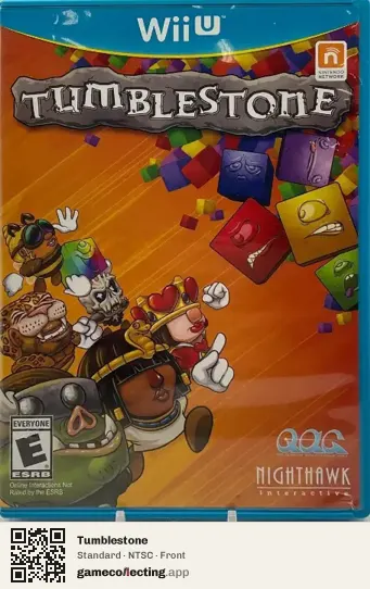 Tumblestone Nintendo Wii U, NTSC box front