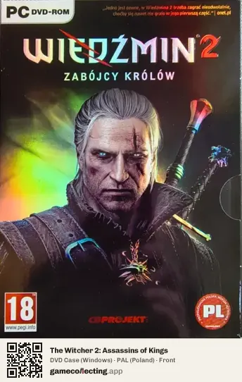 The Witcher 2: Assassins of Kings Computer, Poland box front