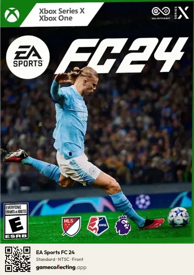 EA Sports FC 24 Xbox Series X, NTSC box front