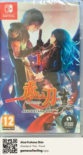 Akai Katana Shin Nintendo Switch, PAL box front