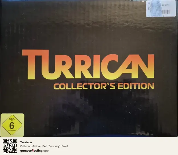 Turrican Nintendo Switch, Germany box front